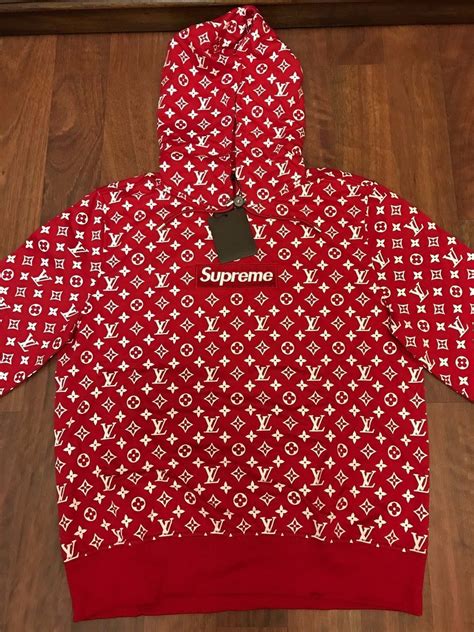 supreme lv canada|supreme x louis vuitton sweatshirt.